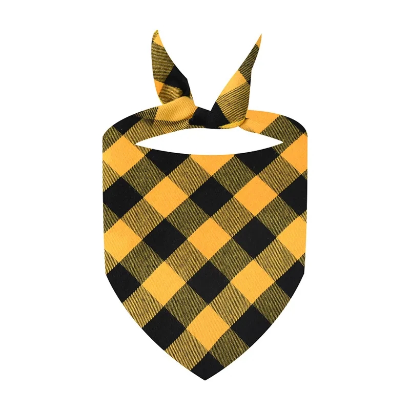 Plaid Pet Triangle Bandana Bib Scarf for Dog And Cat 4