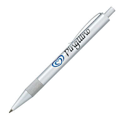 MATTE SILVER BRASS APOLLO II BALL POINT PEN 1
