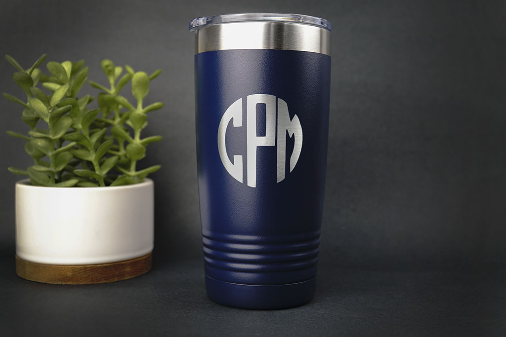 20 oz Leatherette Polar Camel Metal Tumbler 3