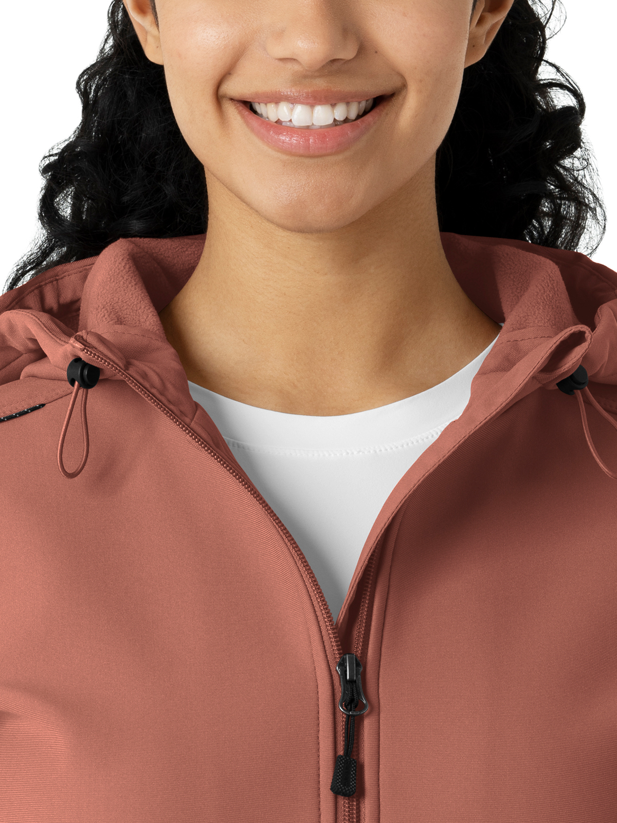 Carhartt Scrubs - Performance Layers - Women's Four-Pocket Bonded Fleece Hoodie 12