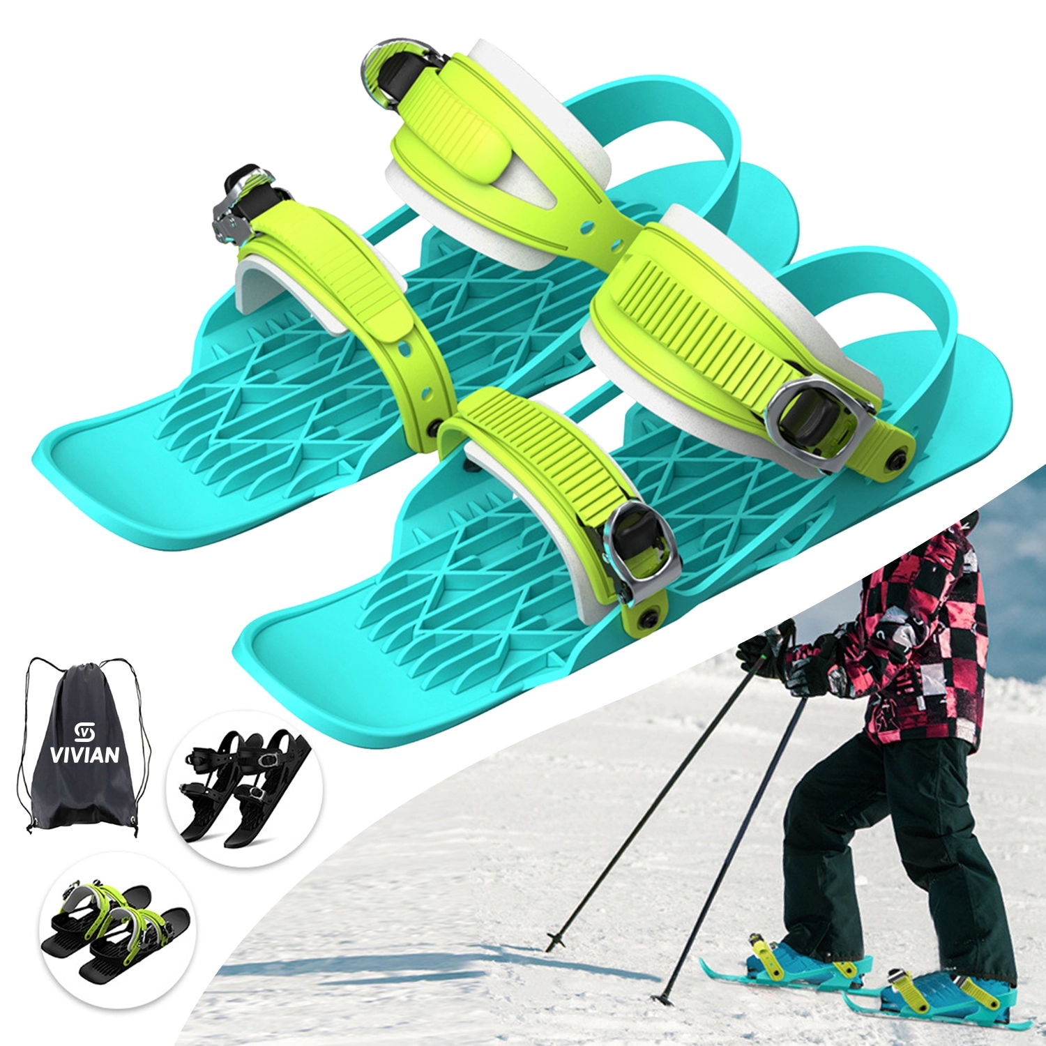 Mini Ski Skates 4