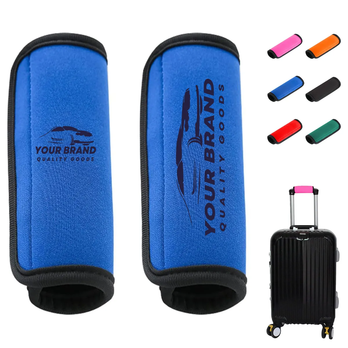 Comfort Soft Luggage Handle Cover Suitcase Grip Wrap 2