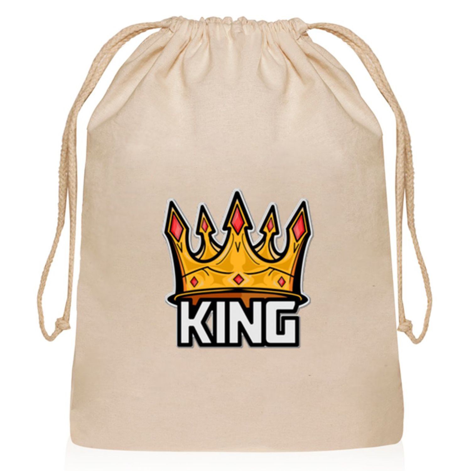 Cinch Up Bags Cotton Drawstring Backpacks 4