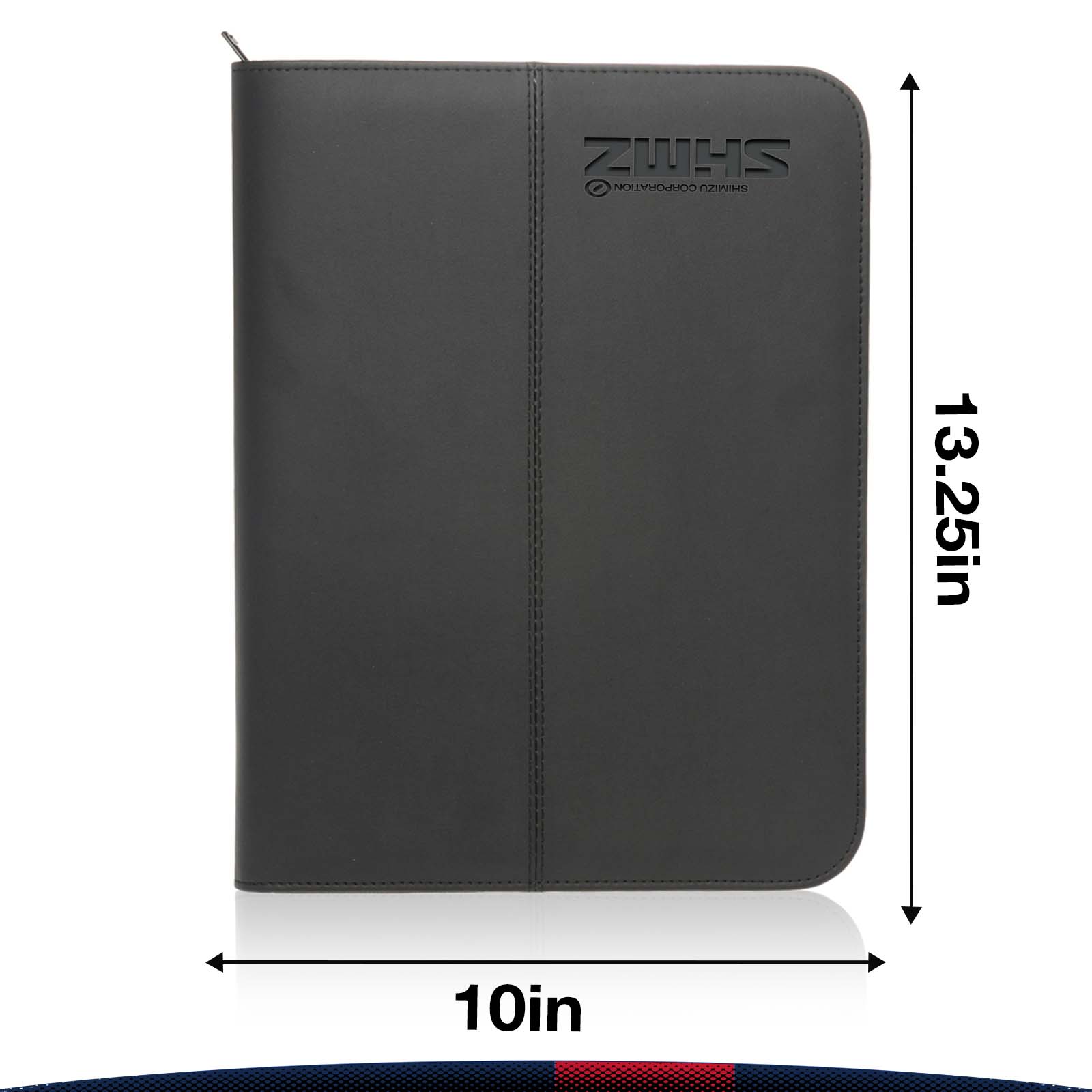 Akine Zippered Leather Portfolios 2