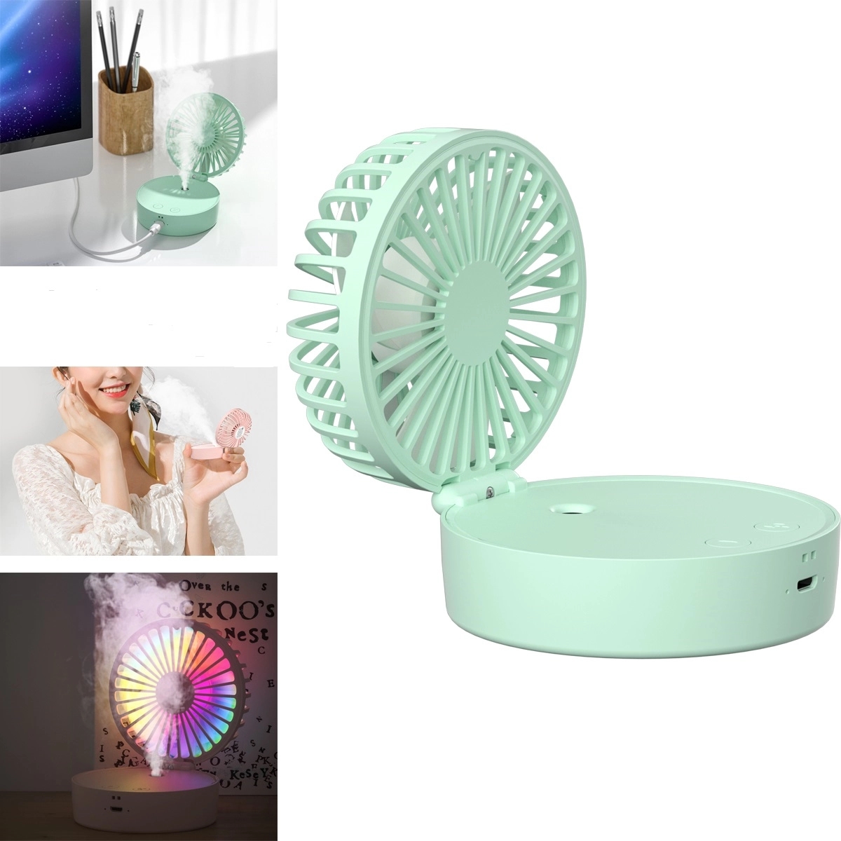 Handheld Usb Spray Fan 2