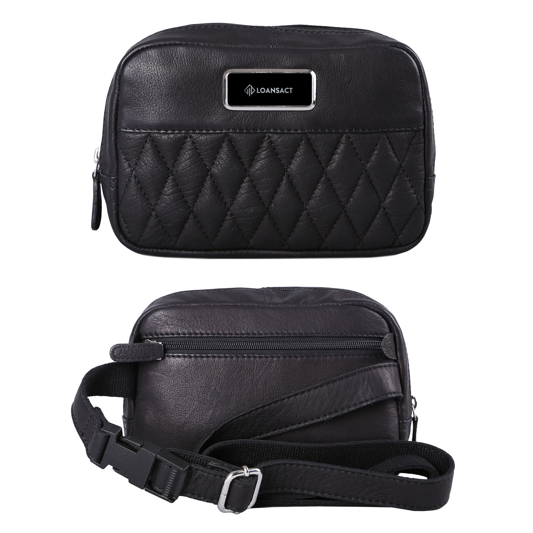 Brea Canyon Leather Cross Body Bag 2