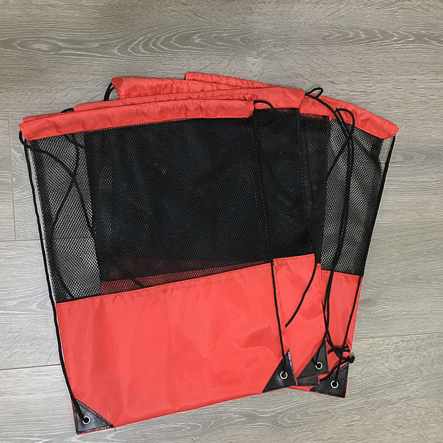 Mesh Drawstring Backpack 3