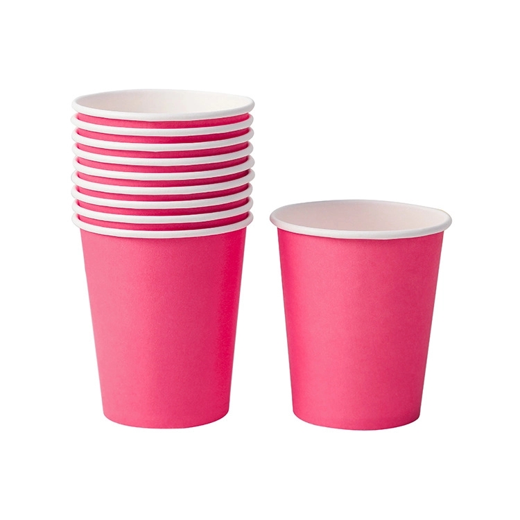 9oz Disposable Party Picnic Beverage Ice Cream Paper Cup 8