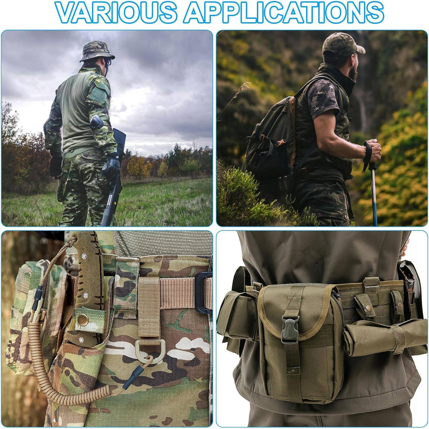 Outdoor tactical folding recycling bag 6