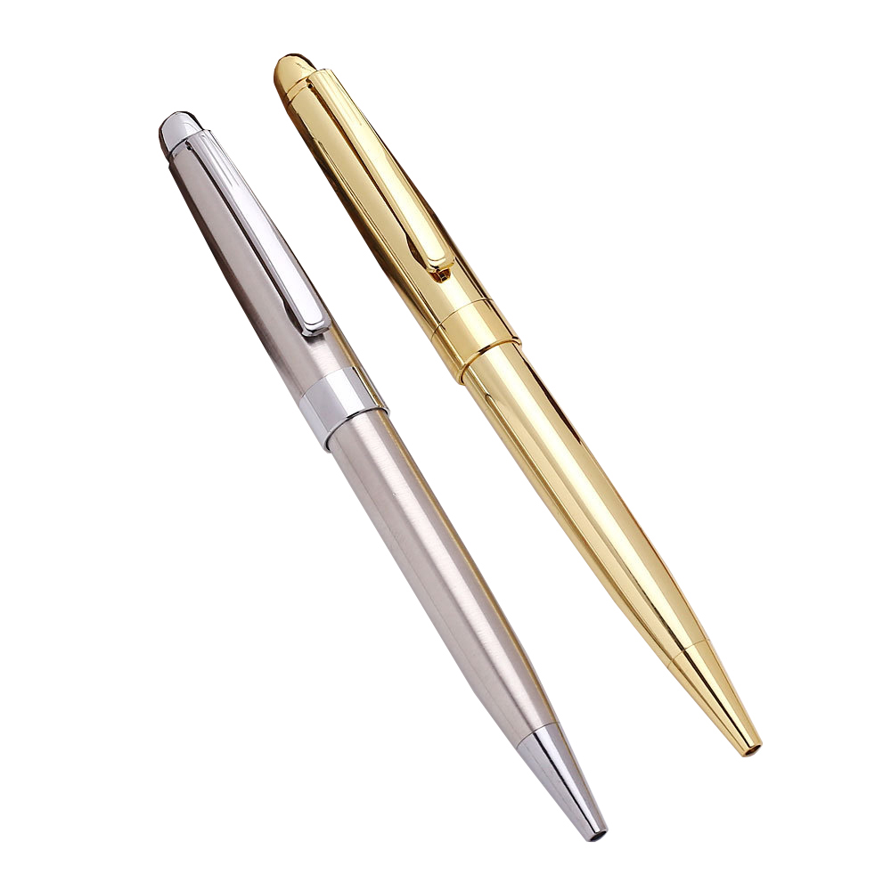 Retractable Metal Ballpoint Pen 2