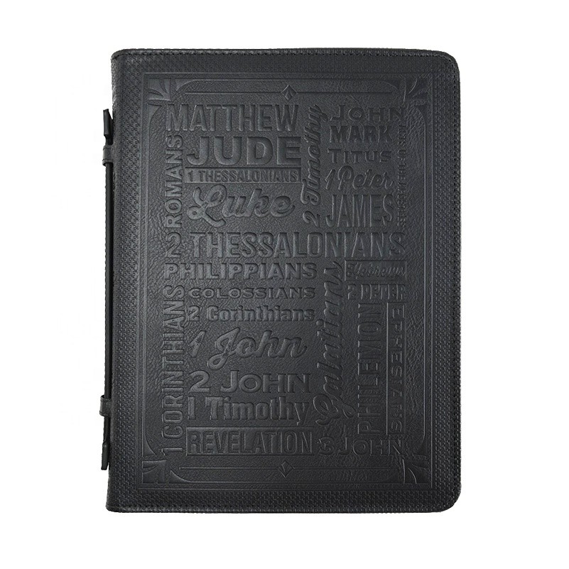 Personalized Bible Cover With Full Embossed/Various Bible Zipper Covers 4