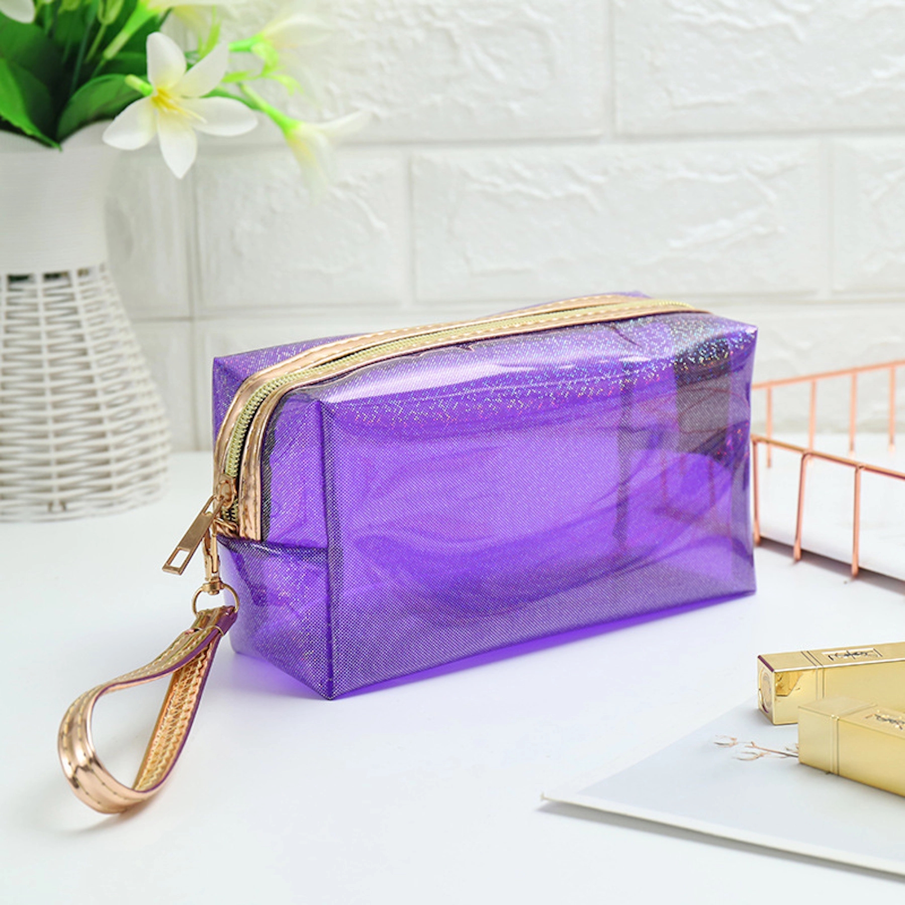 Cosmetic Woman Travel Pouch Makeup Bag 4