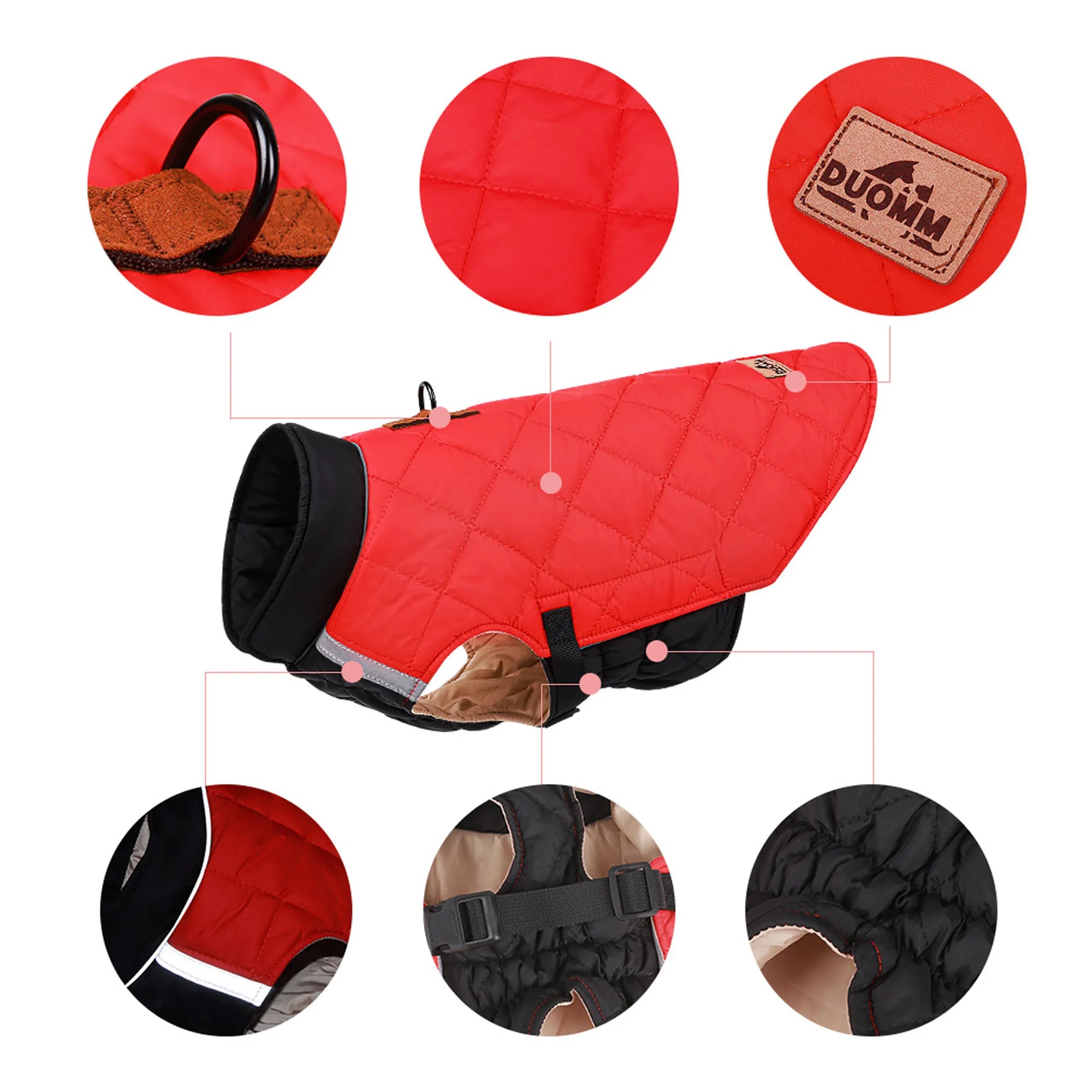 Cozy Winter Pet Vest Extra Thick Warm Dog Clothing 3