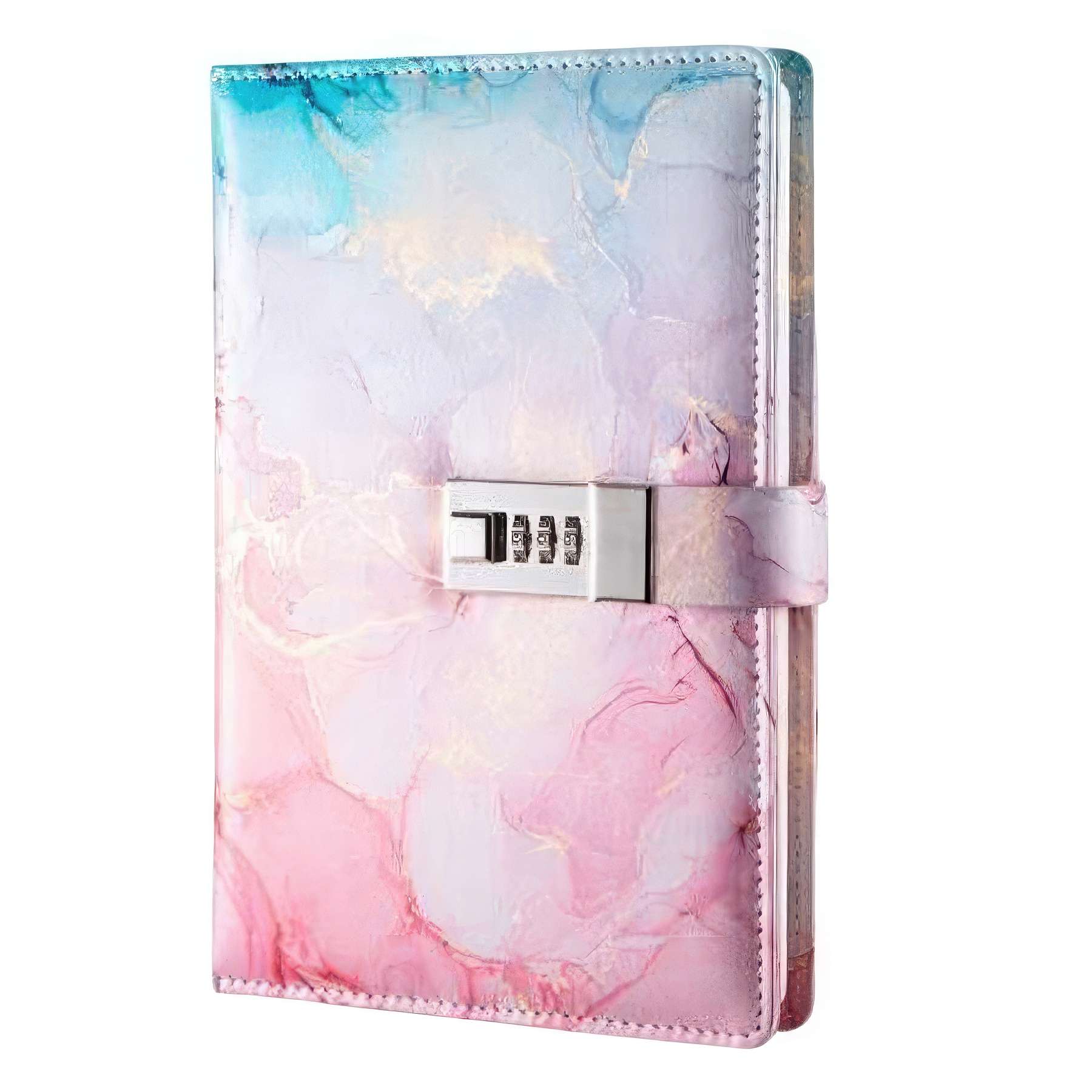 PU Leather A5 Diary with Lock for Girls 3