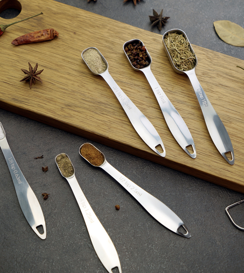Stainless Steel Measuring Spoons Set 7