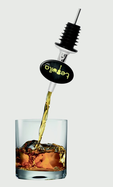 Express Vibraprint® Oval Liquor Pourer