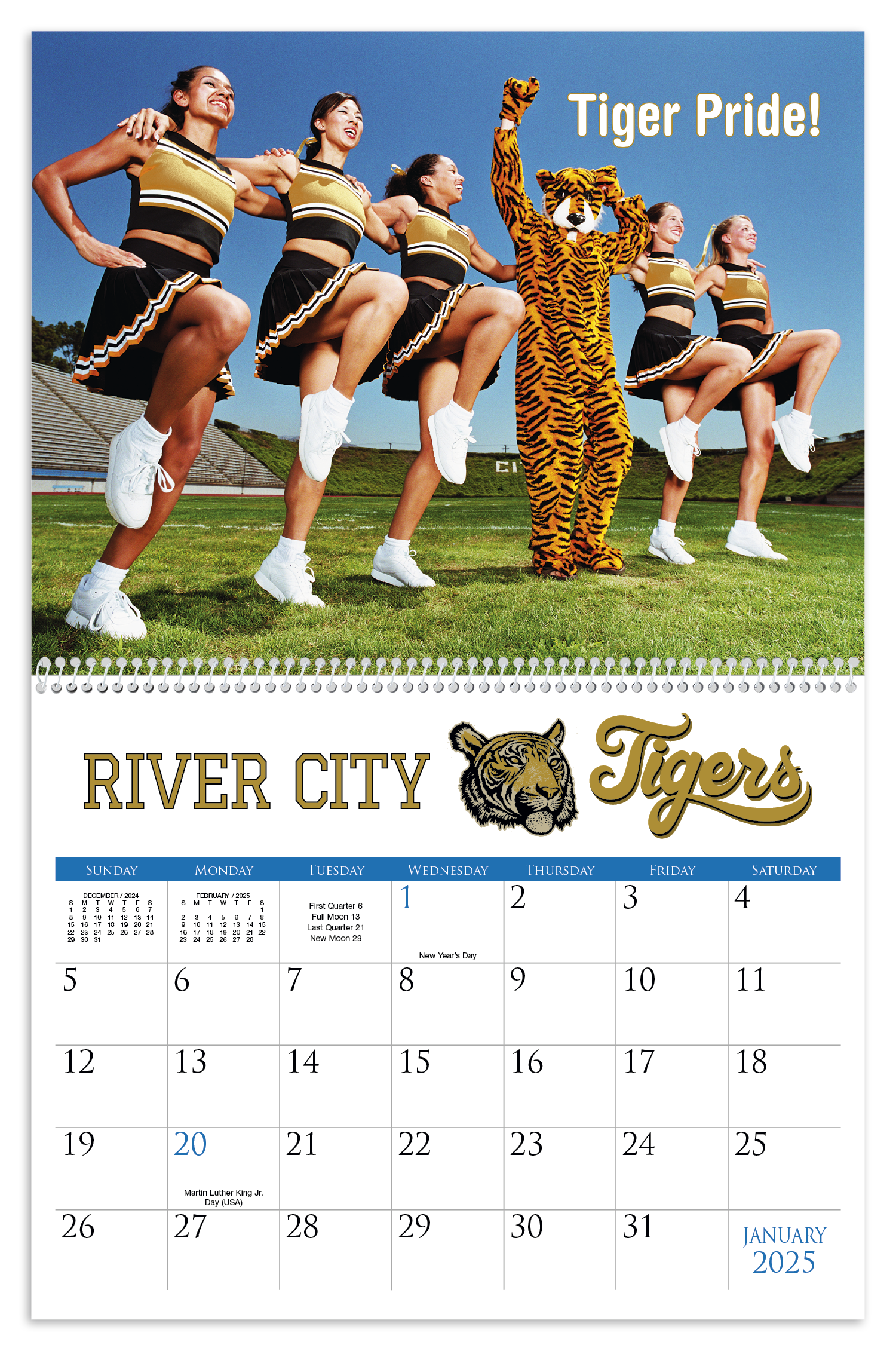 Triumph® Calendars Small Quantity Custom - Spiral Calendar 22