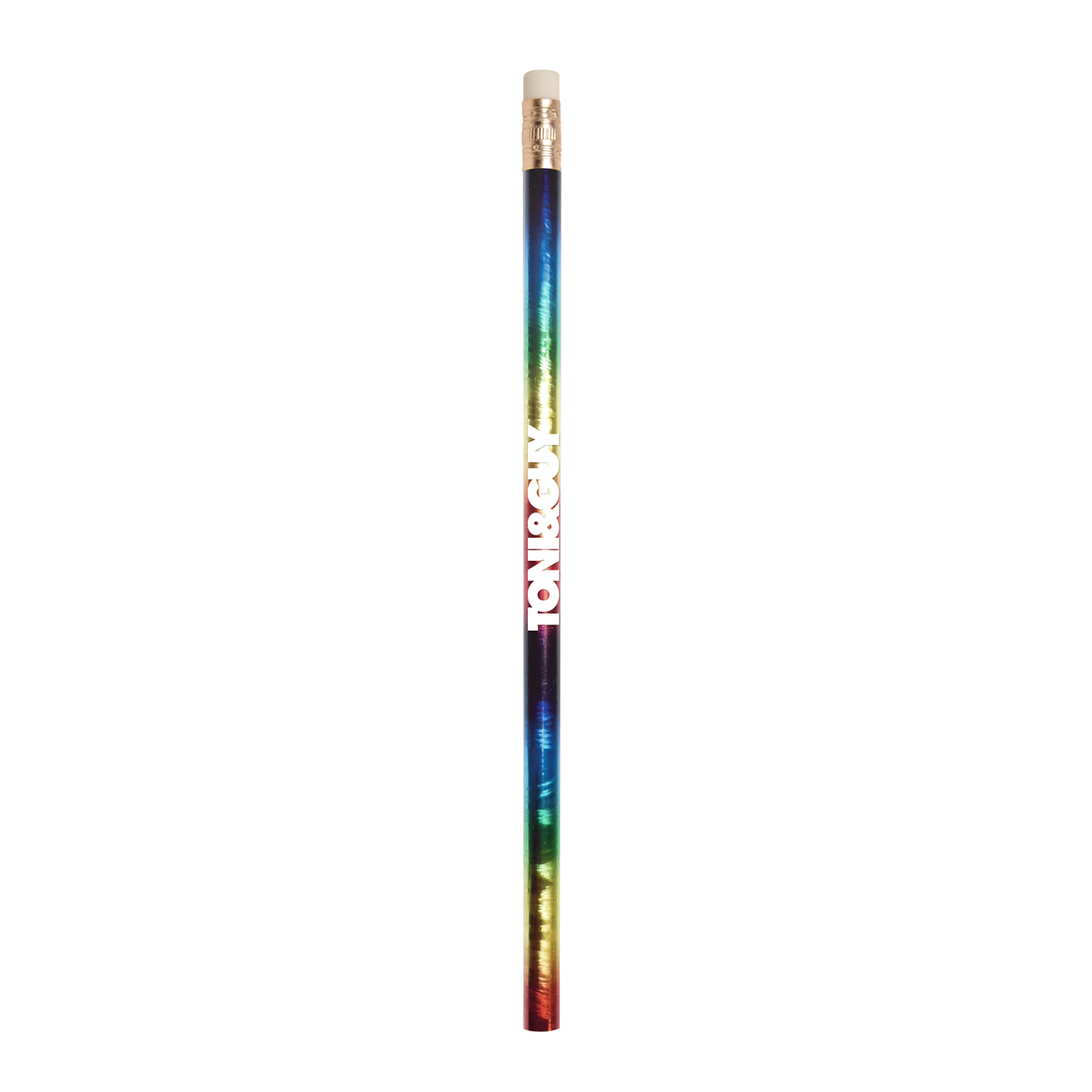 Prismatic Foil Wrap Wooden Pencil 11