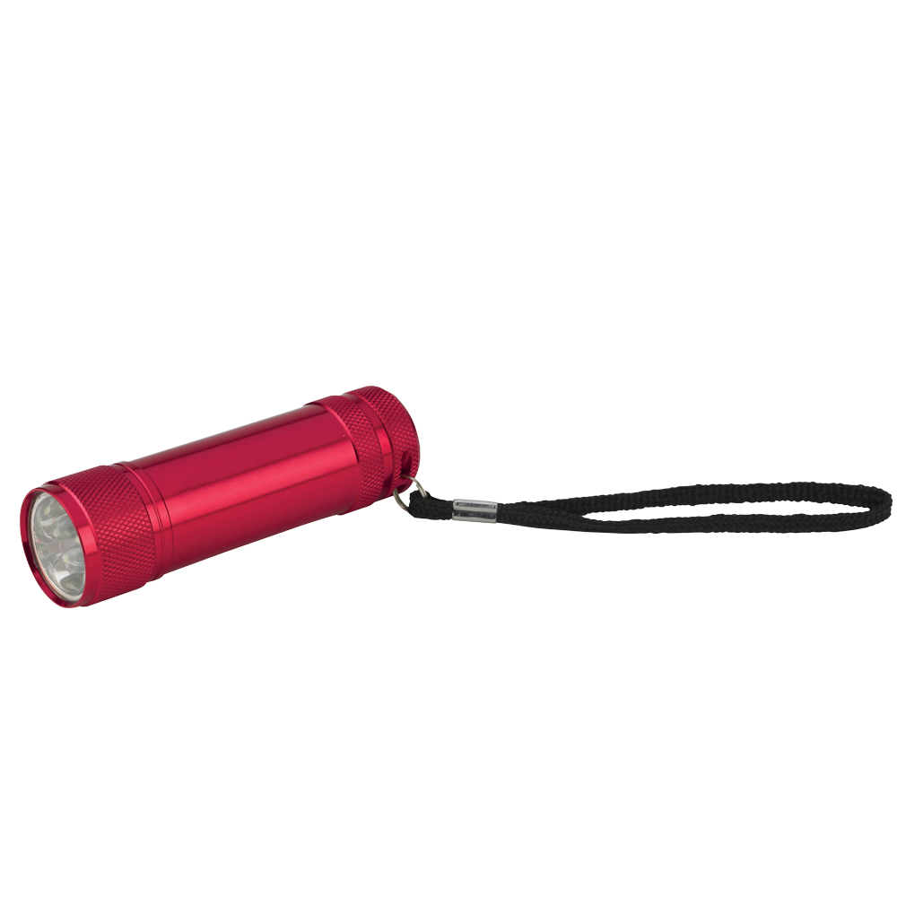 Metal 9 LED Flashlight 1