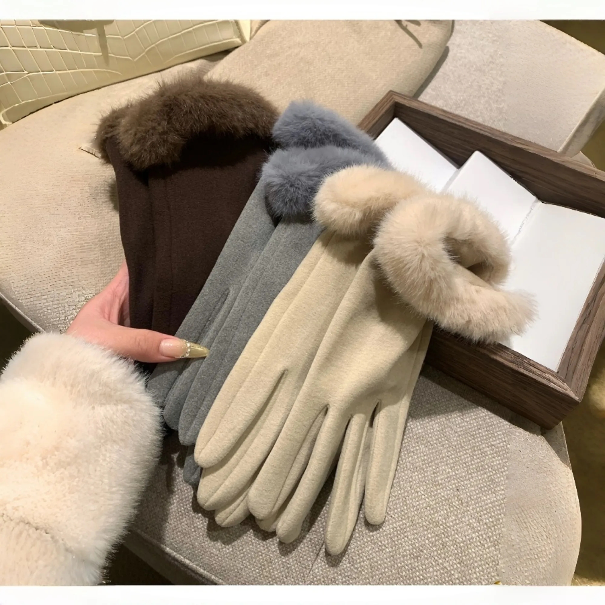 Touchscreen Winter Driving Gloves 8