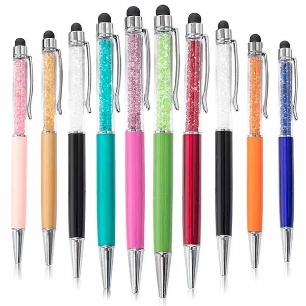 Crystal Ballpoint Stylus Pens For Touch Screens 3