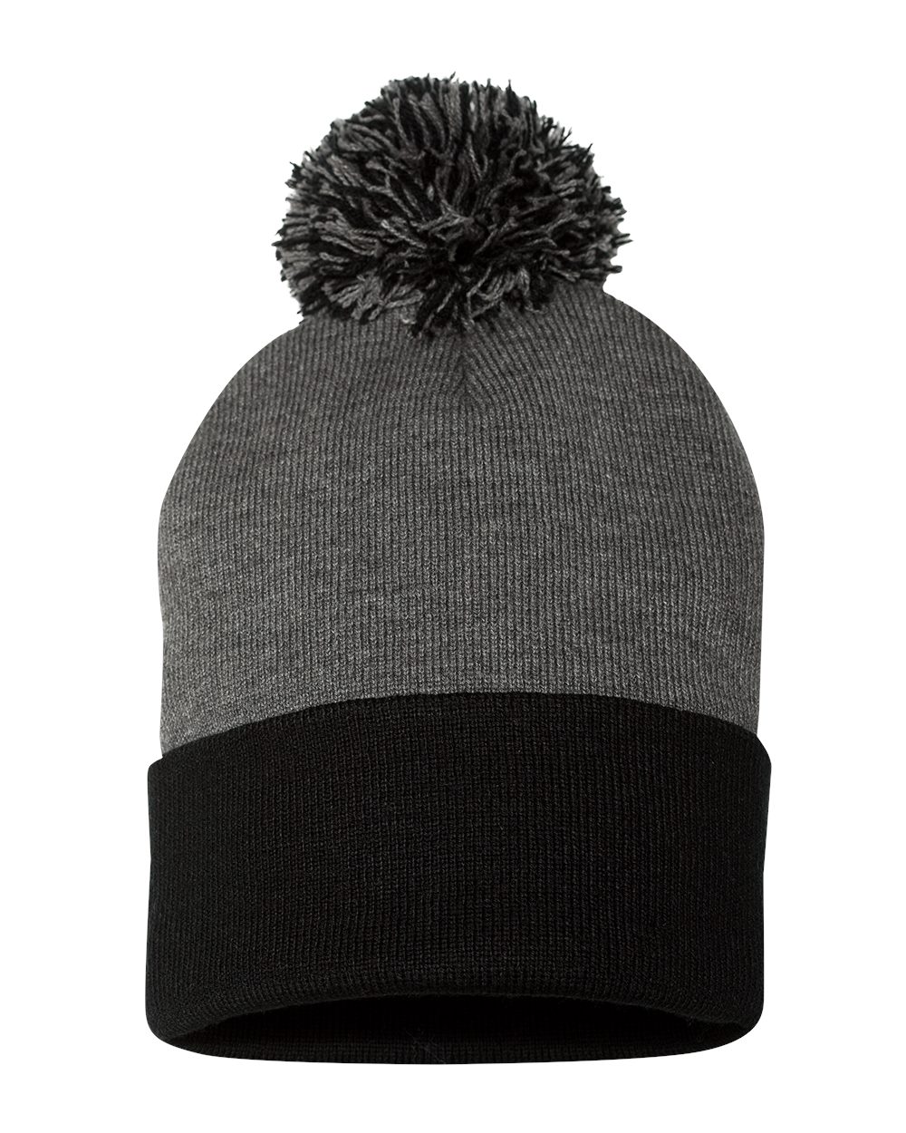 12" Pom-Pom Cuffed Beanie - SP15 75