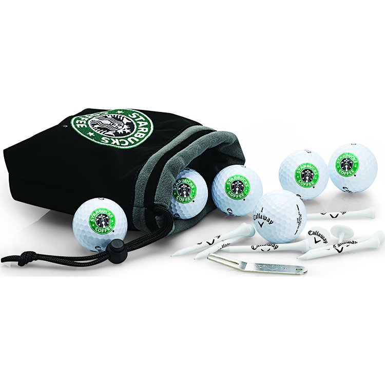 Callaway 6-Ball Valuable Pouch w/Tee Pack 2