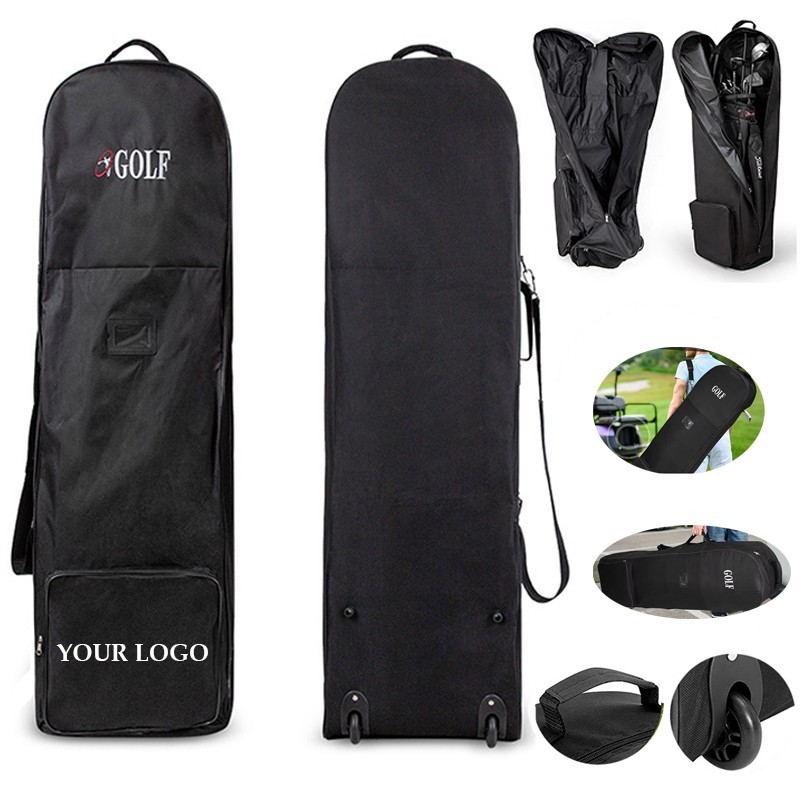 Foldable Golf Travel Plane Bags With Wheel 3