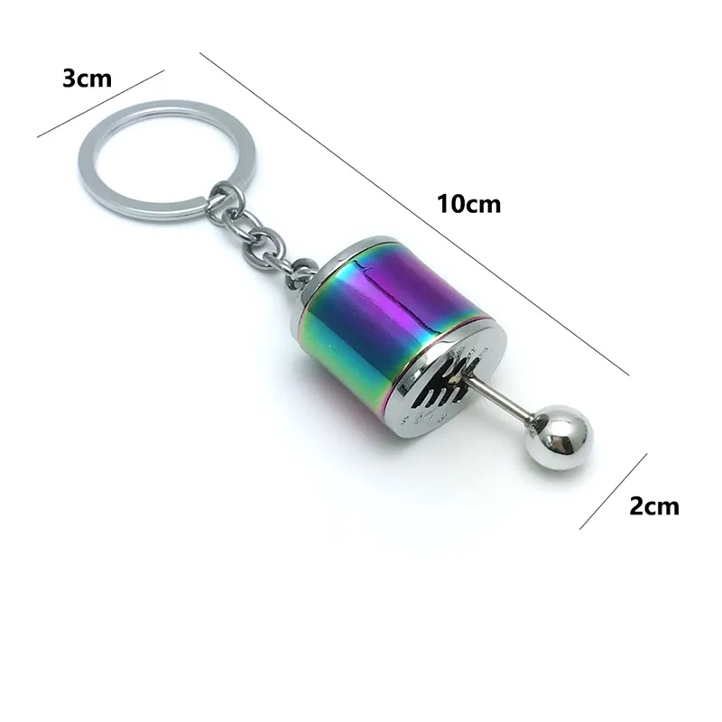 Metal Car Gear Key Chain Pendant 5