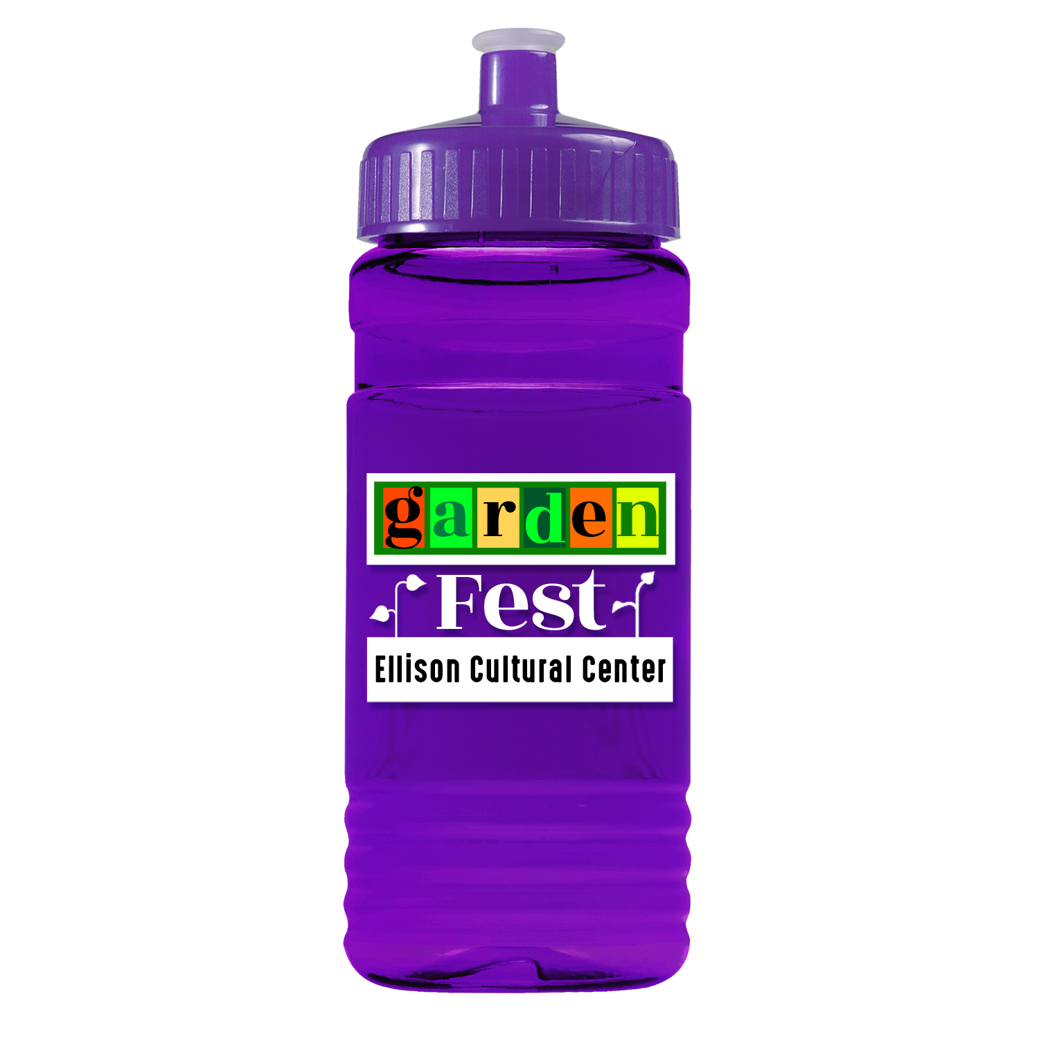 20 oz. UpCycle rPET Bottle Push Pull - Digital 5
