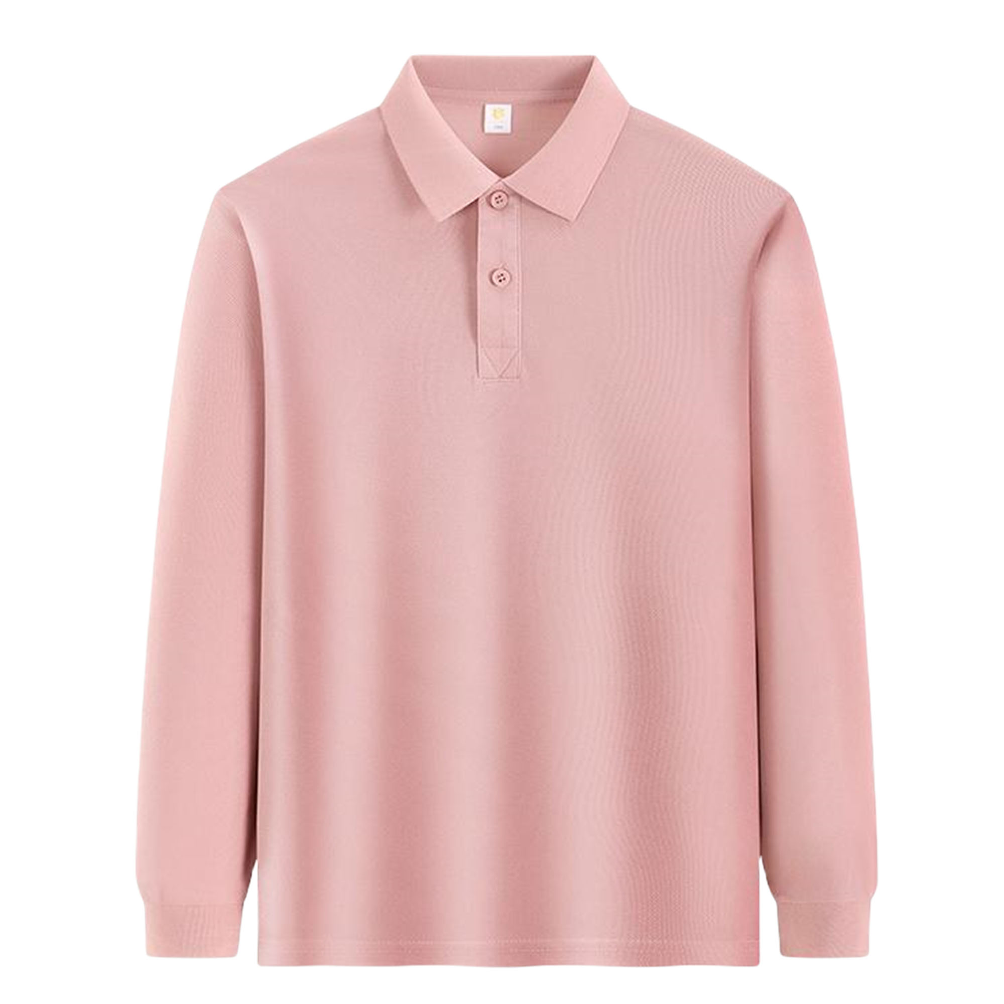 Custom Kids' Poly-Cotton Long Sleeve Polo Shirt for School Sports Events with Printed Design 4