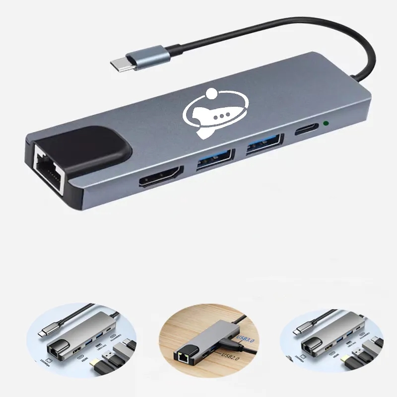 Laptop Docking Station 6 in 1 2