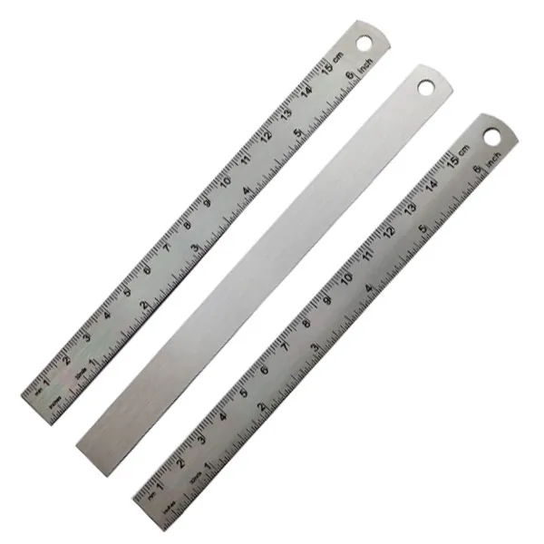 6" Stainless Steel Ruler 3