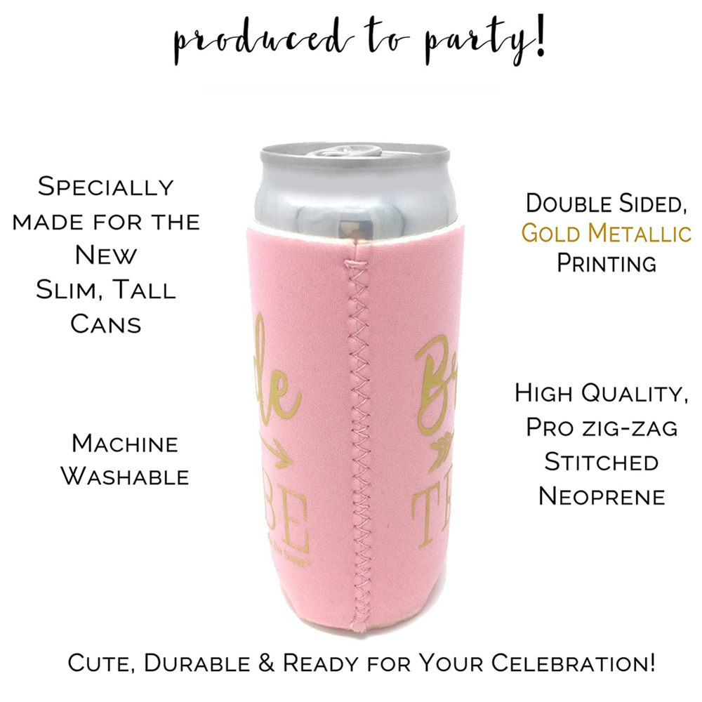 Slim Can Cooler For Bridesmaids 4