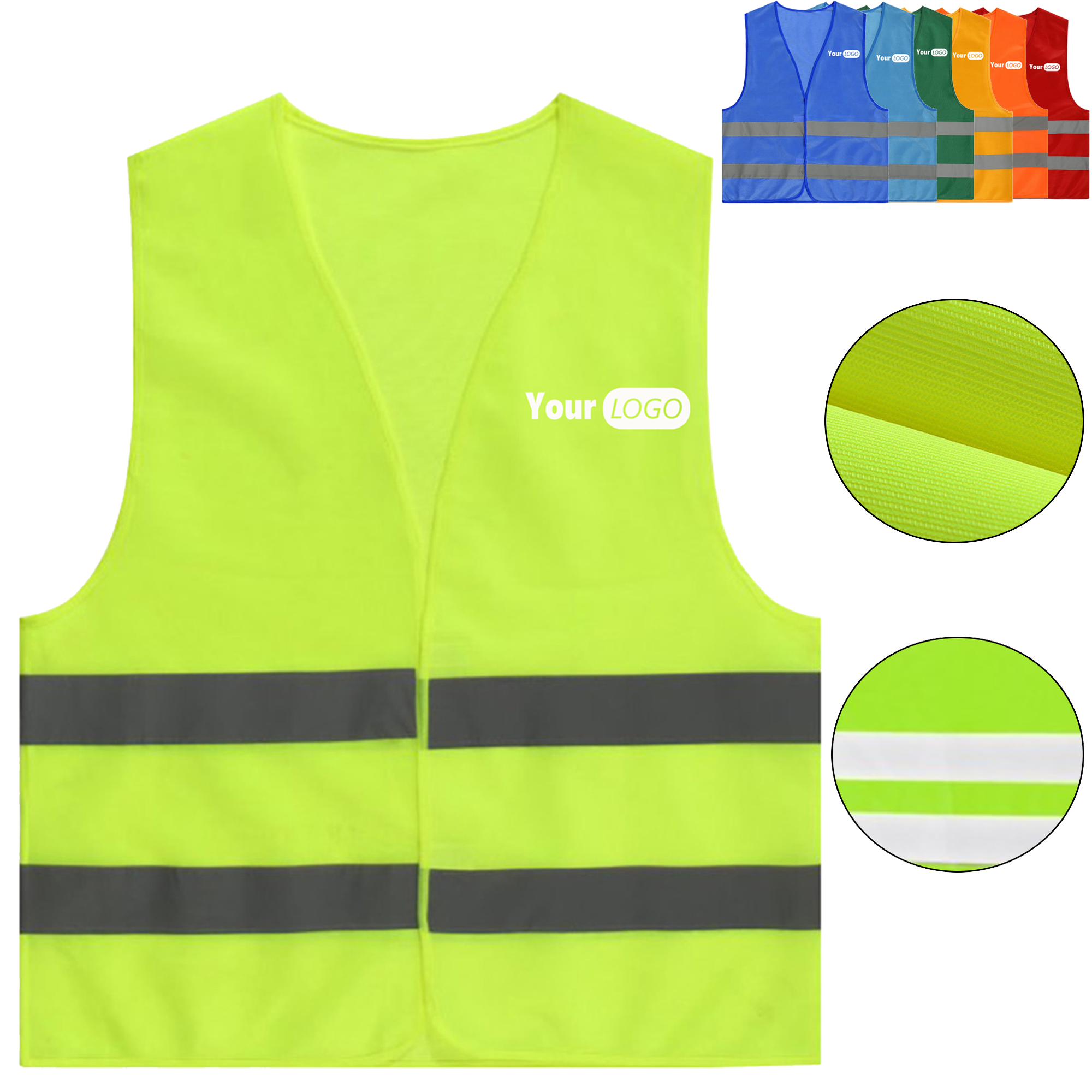 Reflective Work Safety Vest 15