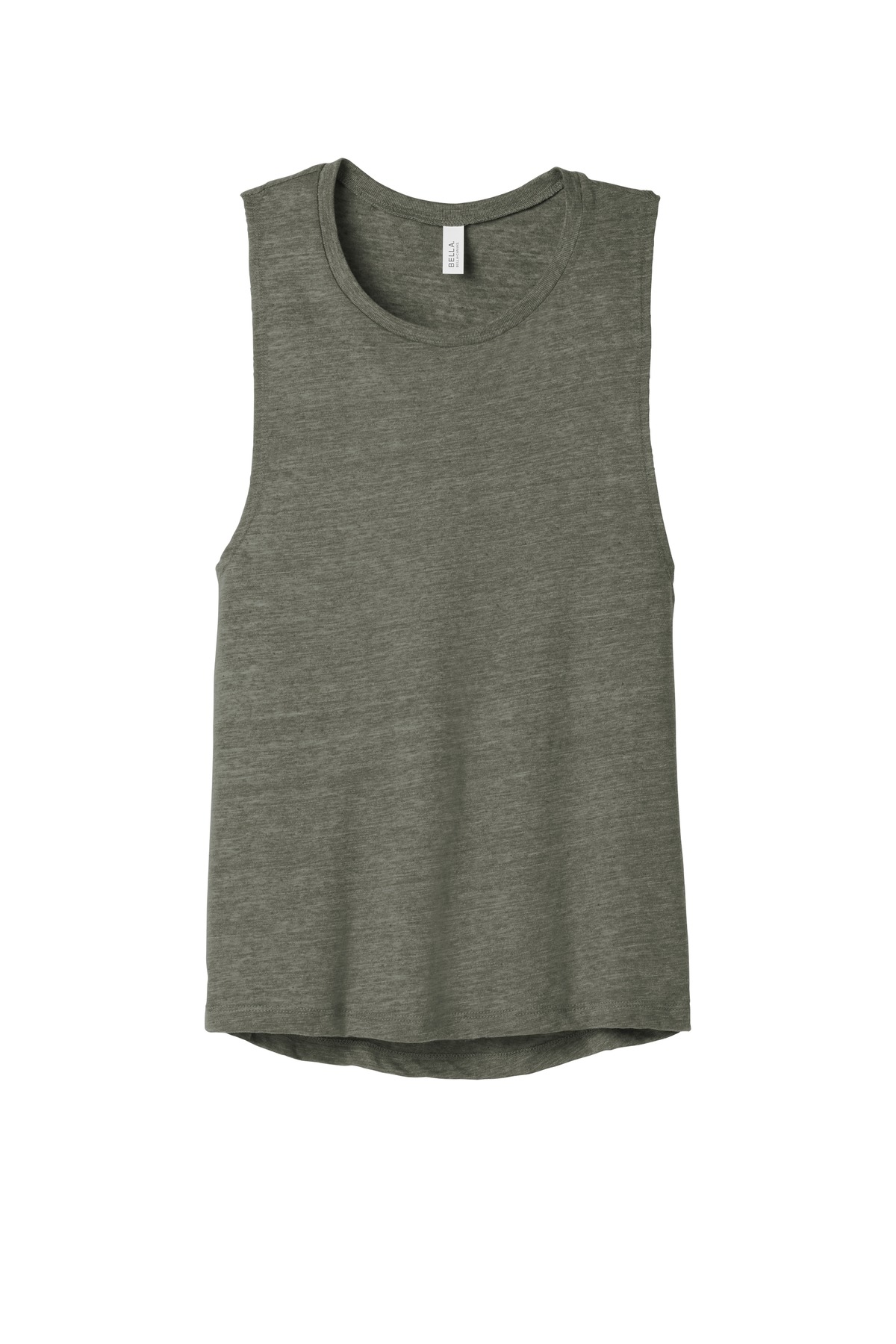 BELLA+CANVAS Women's Flowy Scoop Muscle Tank. BC8803 125