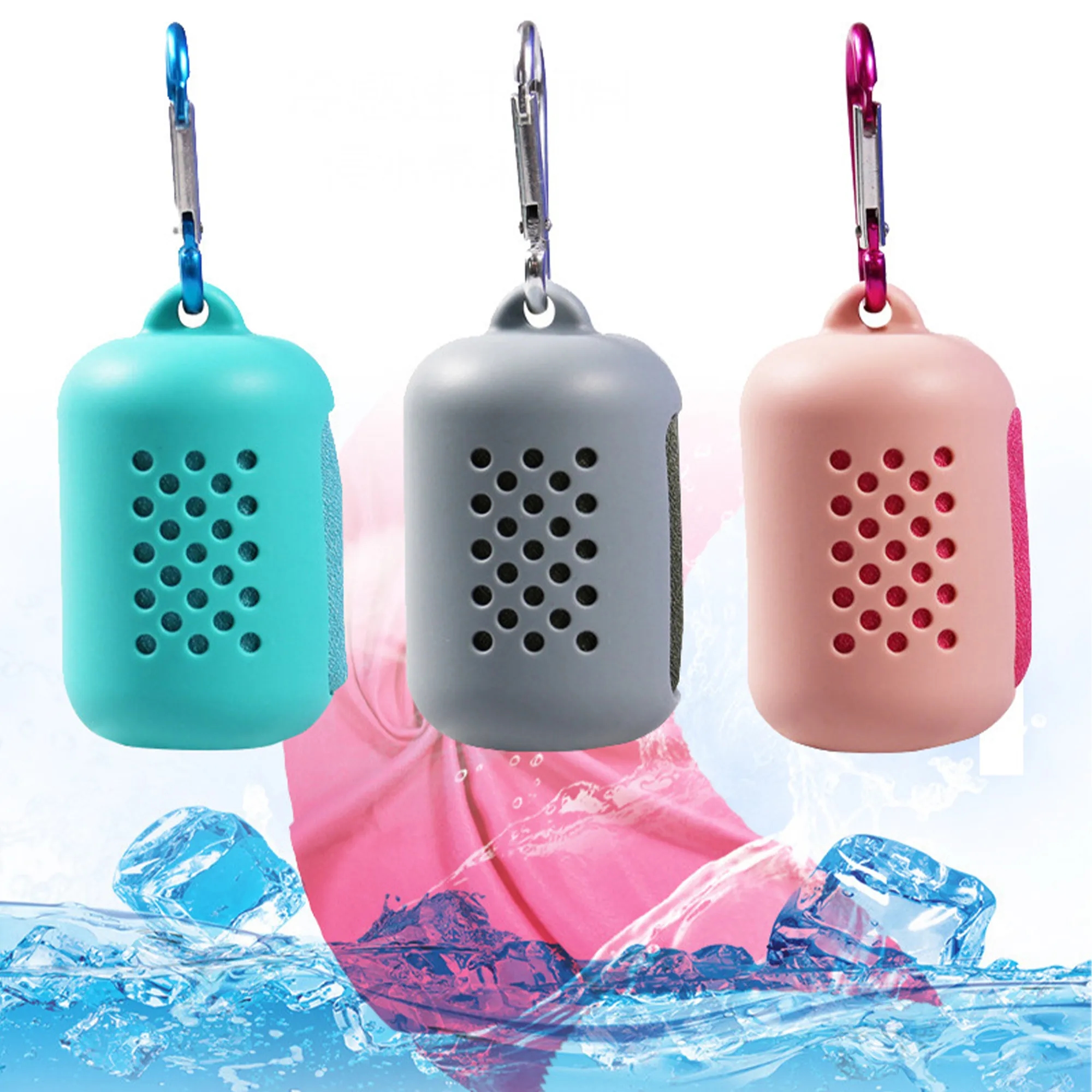 Cooling Towel with Silicone Case 5