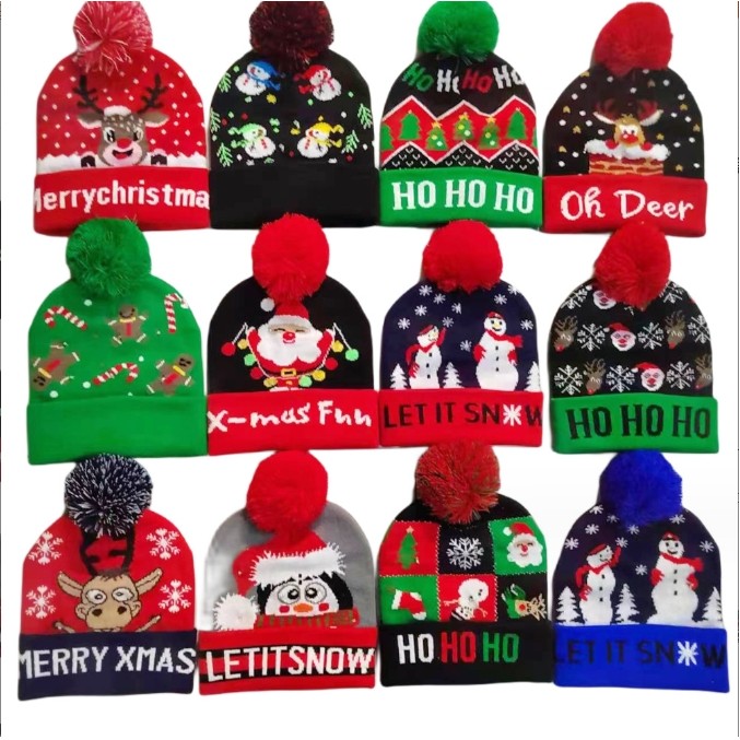 Christmas LED Beanie Hat 3