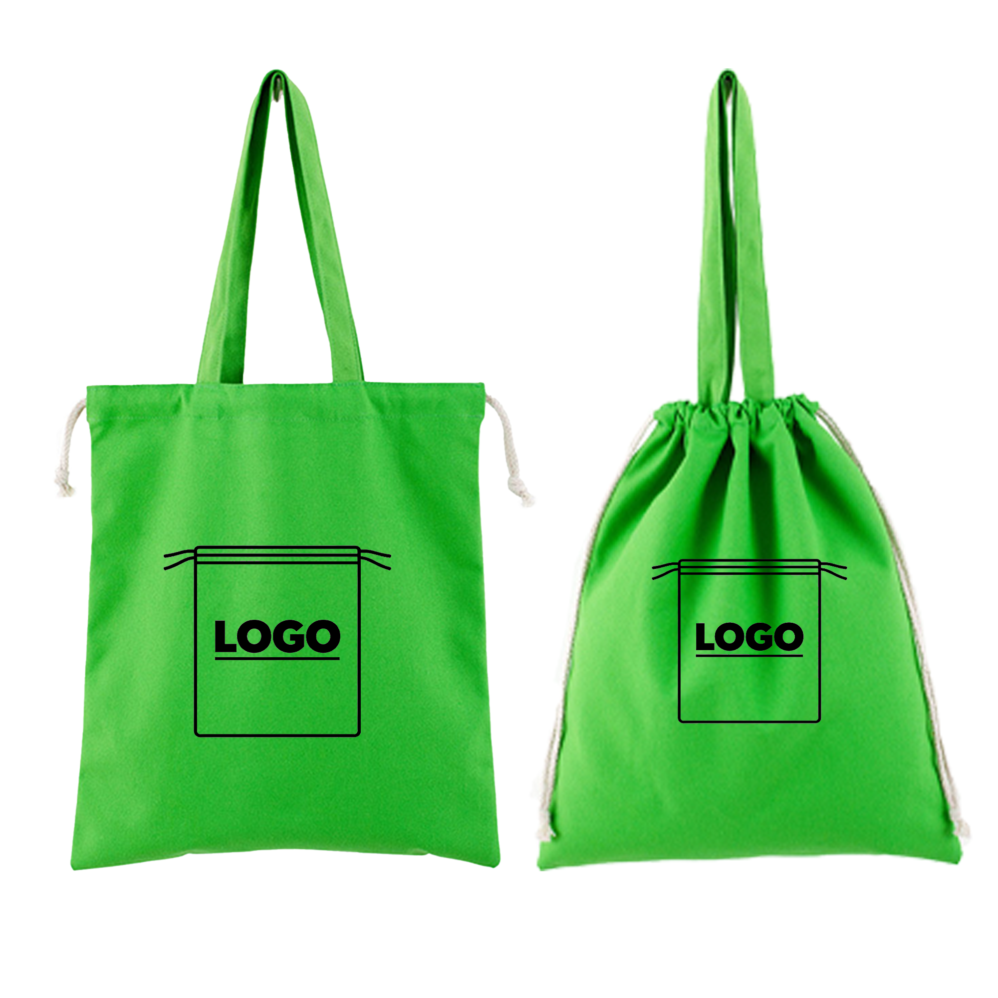 Drawstring Shopping Handheld Tote Bag 7