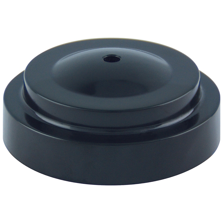 1 Hole Black Plastic Flag Base for a 4" x 6" Stick Flag 1