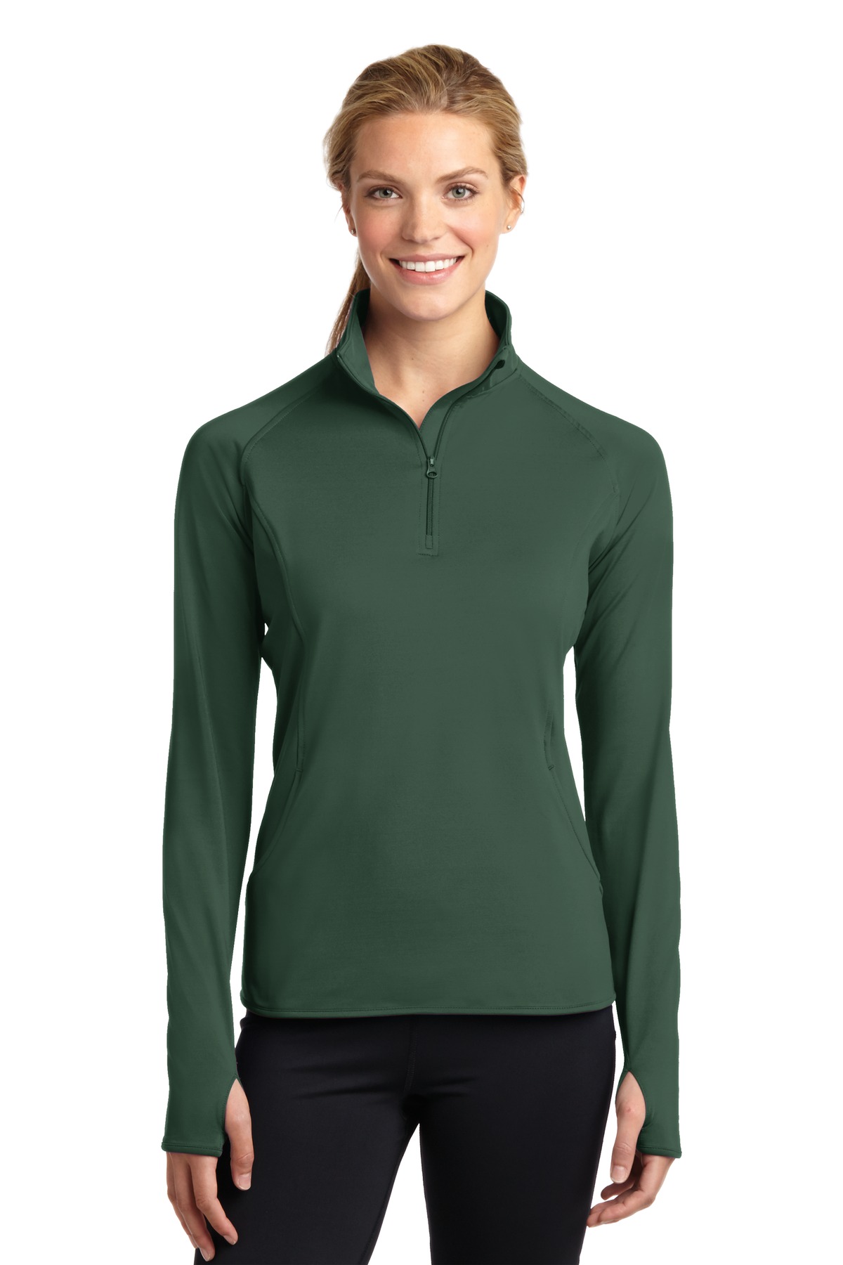 Sport-Tek® Women's Sport-Wick Stretch 1/4-Zip Pullover 108