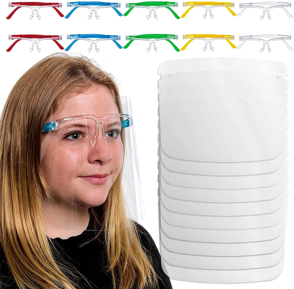 Face Shield with Glasses Frames 4