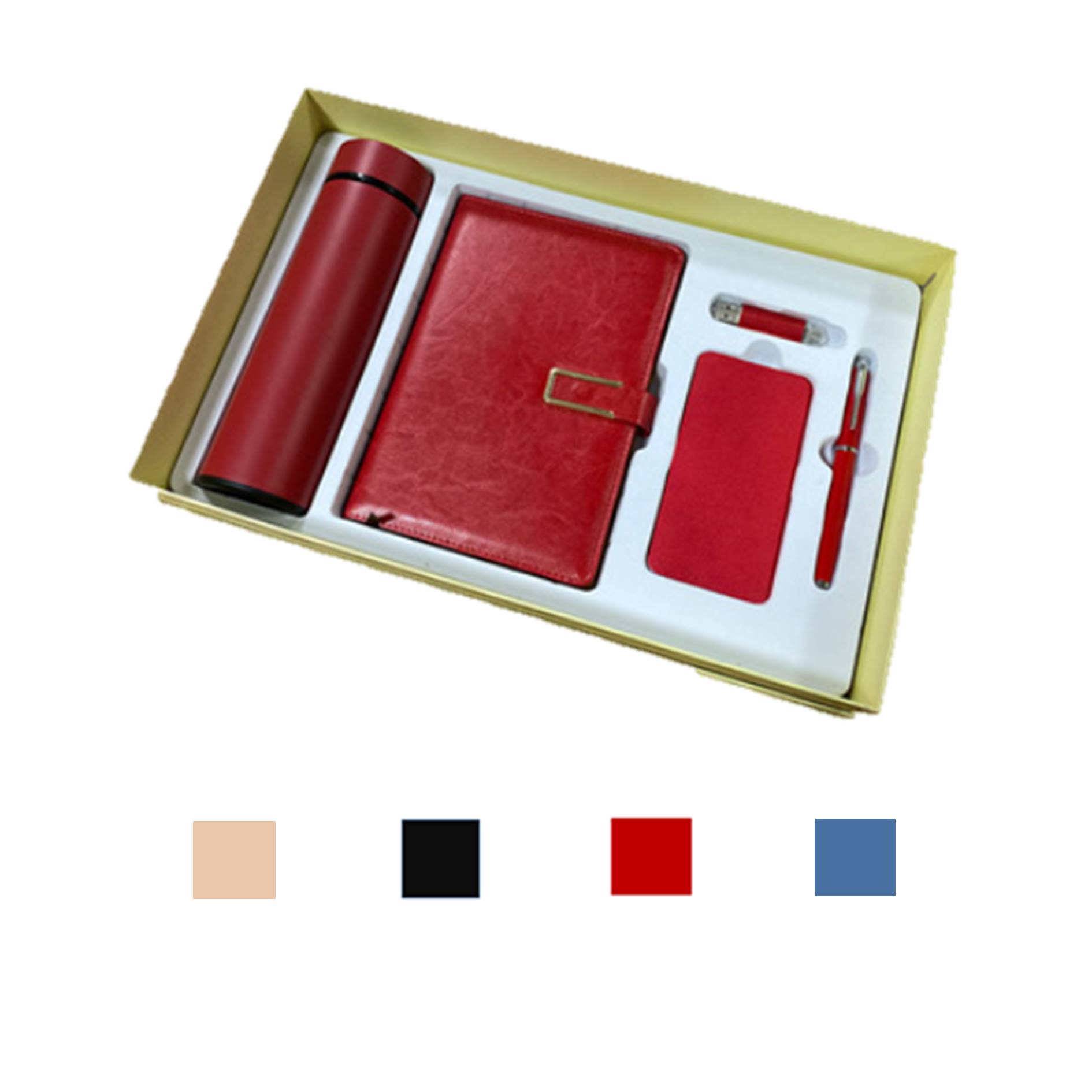 Business Gift Set Tumbler Journal Pen Power Bank Usb Drive 3