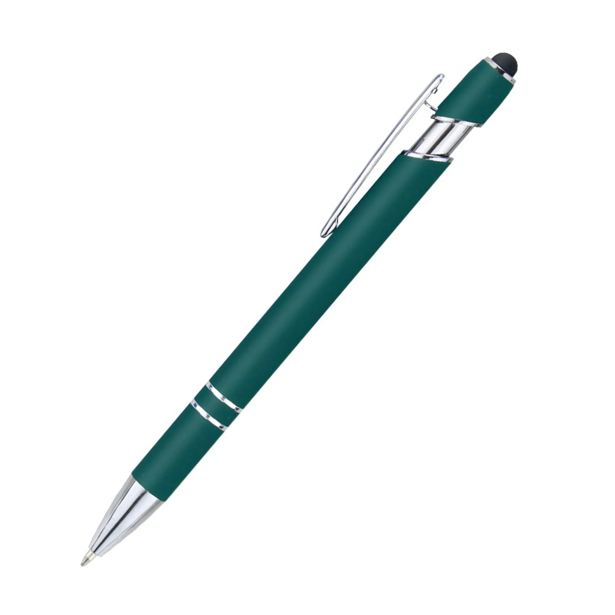 Metal Ballpoint Pen With Stylus 12