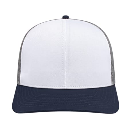 Cap America Poly/Cotton Trucker Mesh Back Cap 417