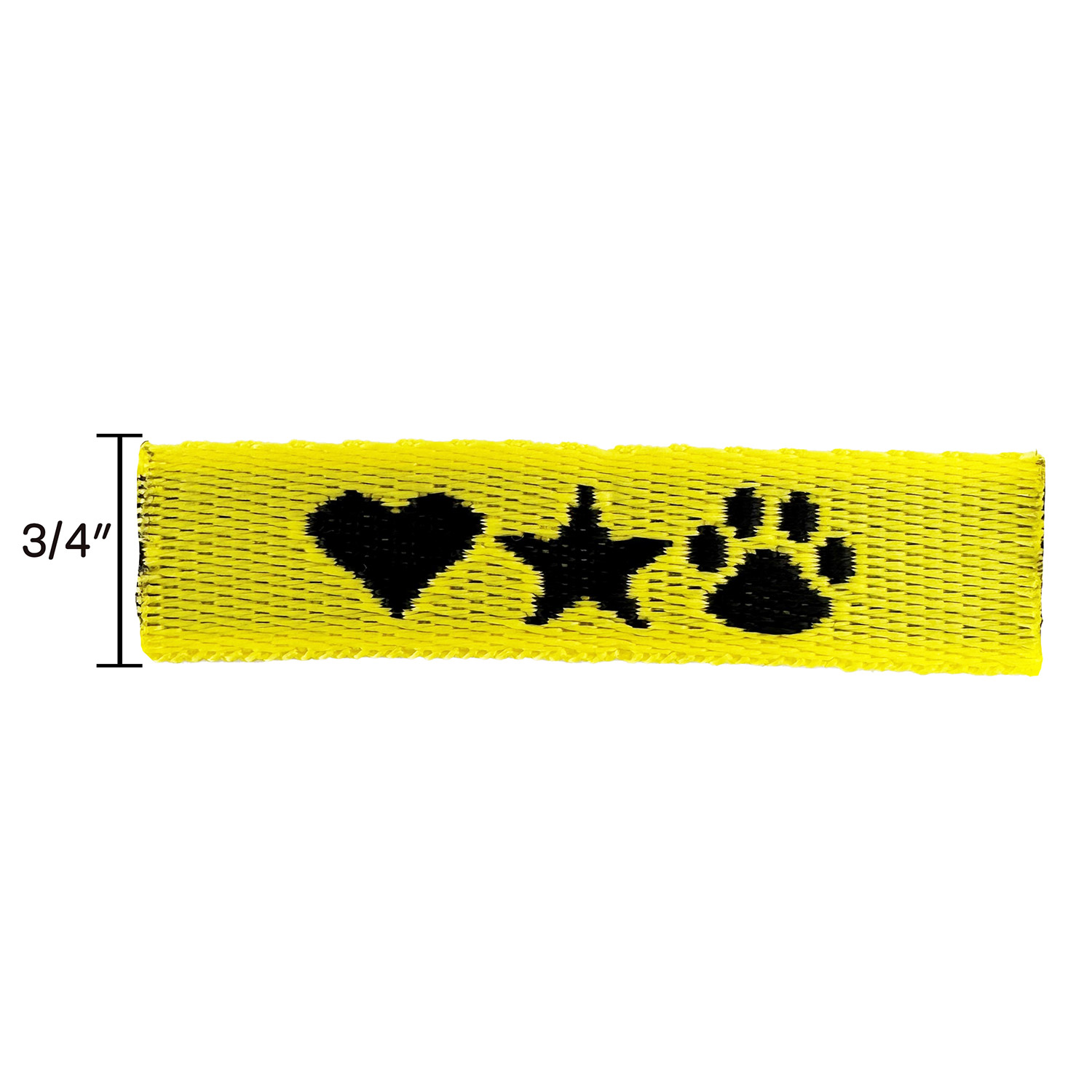 3/4" Woven Wristband - "Select" Weave 21
