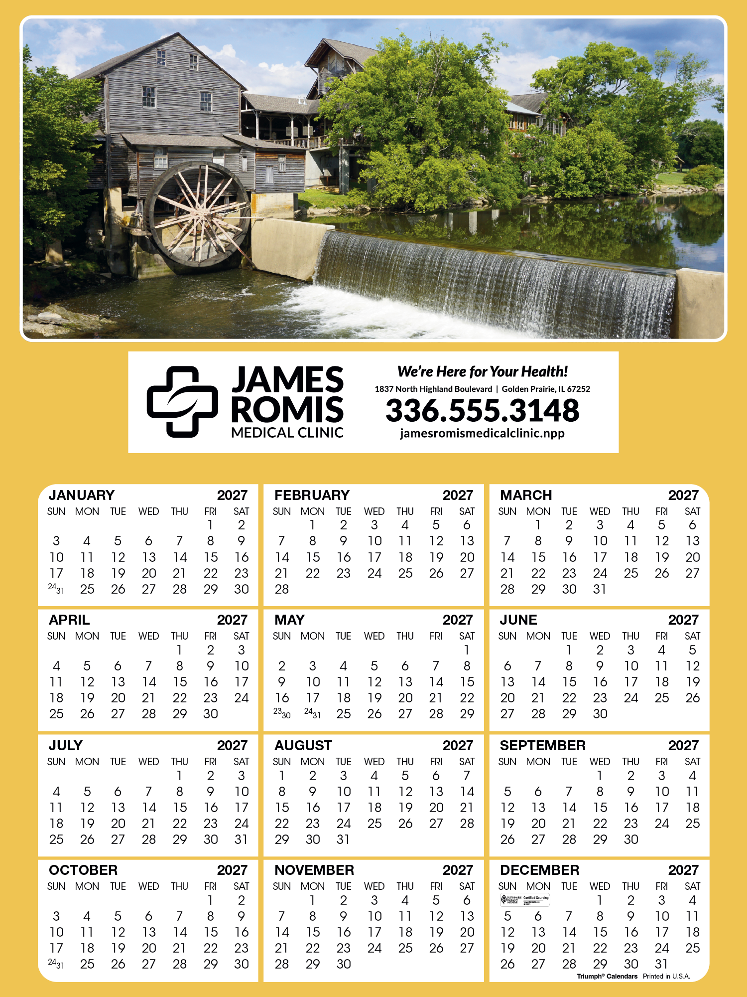 Skinner & Kennedy® Display-A-Year 74