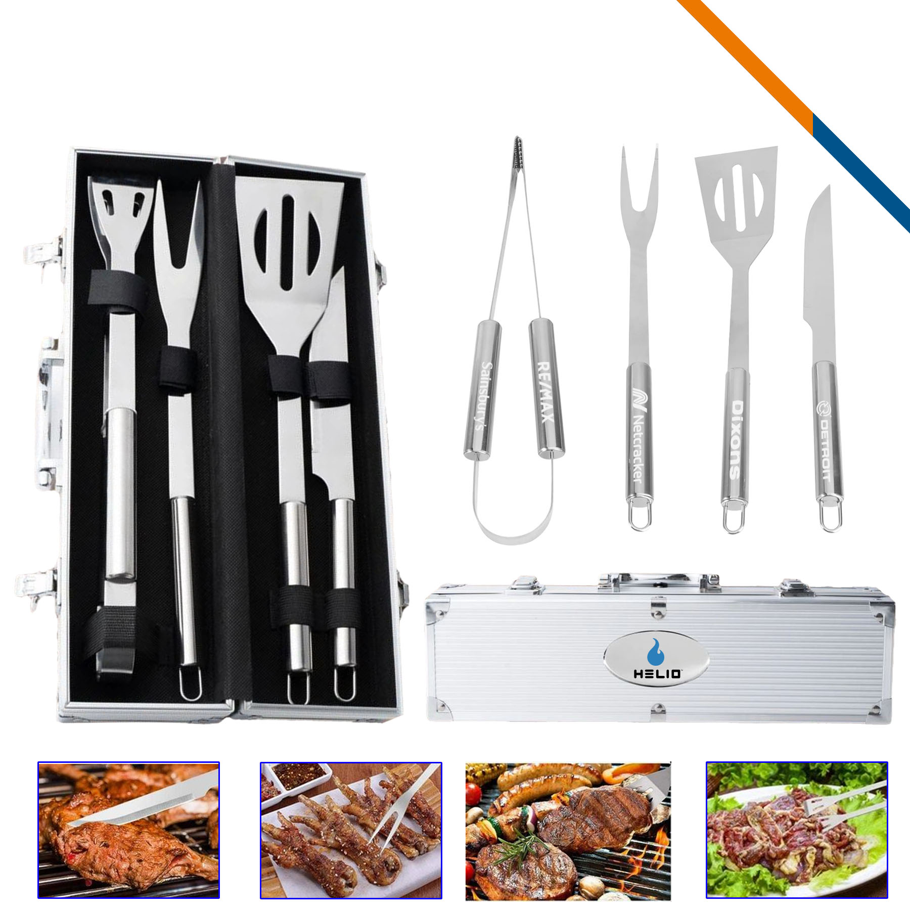 Lorie 4-Piece BBQ Set 2