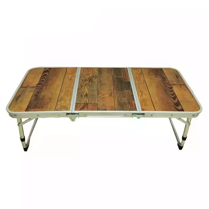 Basics Classic Tv Camping Folding Trays With Storage Rack 5