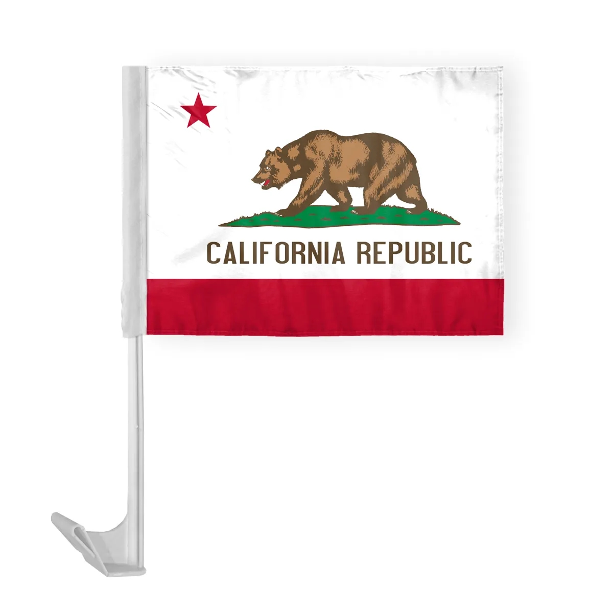 12" x 16" USA State Car Flags 26